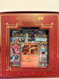 Pokemon TVG Charizard ex Super-Premium Collection Box Sealed - Image 2