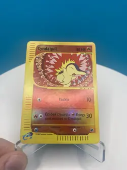 Cyndaquil 105/165 Expedition Base Set Reverse Holo Pokemon TCG - NEAR MINT - Image 2