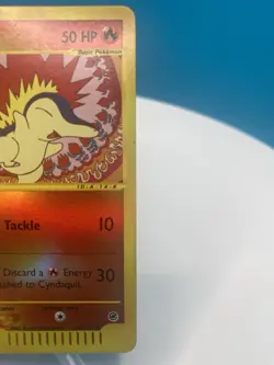 Cyndaquil 105/165 Expedition Base Set Reverse Holo Pokemon TCG - NEAR MINT - Image 5