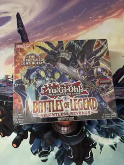 2018 Yugioh Battles Of Legend: Relentless Revenge 1st Edition Booster Box x3 - Image 1