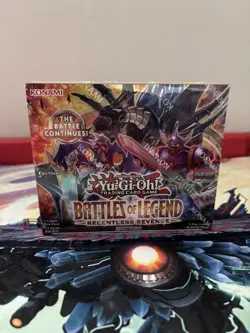 2018 Yugioh Battles Of Legend: Relentless Revenge 1st Edition Booster Box x3 - Image 4