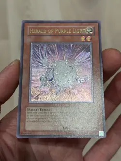 Yugioh Enhanced Foil Herald Of Purple Light Ultimate Rare EOJ NM - Image 4