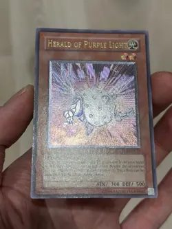 Yugioh Enhanced Foil Herald Of Purple Light Ultimate Rare EOJ NM - Image 5