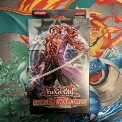 Yugioh Samurai Warlords Structure Deck 1st Edition NEW/SEALED - Image 1