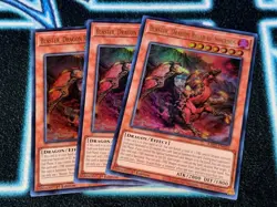 Blaster, Dragon Ruler of Infernos x3 - RA03 - Ultra Rare (UR) - Yugioh - Image 1