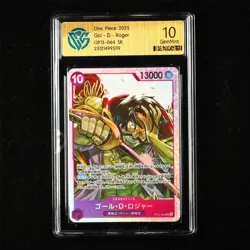 CCG 10 GemMint 2025 One Piece JPN Gol D Roger OP13-064 SR - Image 1