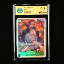 CCG 9.5 GemMint 2025 One Piece JPN Shanks OP13-028 SR - Image 1