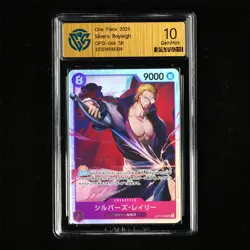 CCG 10 GemMint 2025 One Piece JPN Silvers Rayleigh OP13-066 SR - Image 2