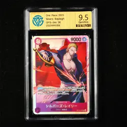 CCG 9.5 GemMint 2025 One Piece JPN Silvers Rayleigh OP13-066 SR - Image 1