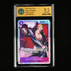 CCG 9.5 GemMint 2025 One Piece JPN Silvers Rayleigh OP13-066 SR - Image 2