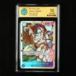 CCG 10 GemMint 2025 One Piece JPN Edward Newgate OP13-042 SR - Image 1