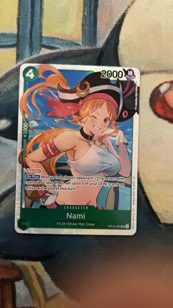Nami OP14-031 (SR) The Azure Sea’s Seven One Piece CCG English Super Rare - Image 1