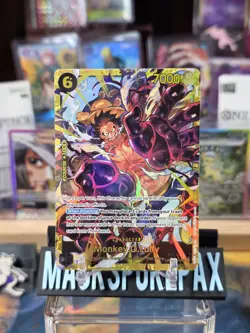 Monkey D Luffy SEC OP10-118 - Royal Blood - One Piece TCG Near Mint - Image 1