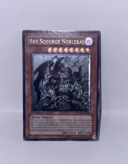 Sky Scourge Norleras FOTB-EN022 Ultimate 1st UTR Yugioh Card English - Image 1