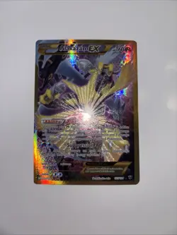 Pokemon Alakazam EX Full Art Secret Rare Holo 125/124 Fates Collide Card - Image 2