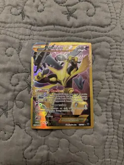 Pokemon Alakazam EX Full Art Secret Rare Holo 125/124 Fates Collide Card - Image 3