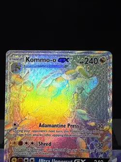 Pokemon Card Kommo-o GX 159/145 Guardians Rising Secret Rare Near Mint - Image 2
