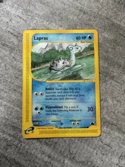 Pokemon Card TCG Lapras Skyridge Common Non-Holo 71/144 - LP - Image 1