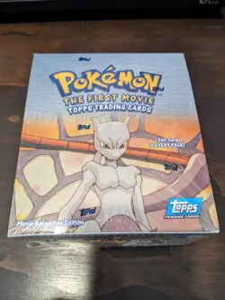 Pokemon the First Movie Topps Trading Cards Booster Box - 36-Pack / Sealed - Image 1