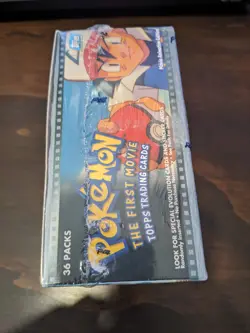 Pokemon the First Movie Topps Trading Cards Booster Box - 36-Pack / Sealed - Image 2
