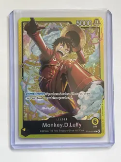One Piece Card Game Monkey.D.Luffy Leader ST29-001 - ENGLISH - Image 1