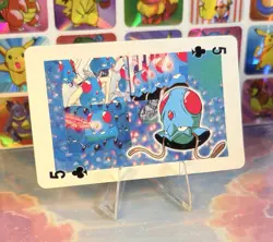 Pikachu Pokemon Vintage Playing Poker Card Charizard Nintendo - Prism Holo Back - Image 2