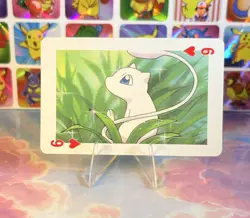 Pikachu Pokemon Vintage Playing Poker Card Charizard Nintendo - Prism Holo Back - Image 2