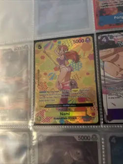 One Piece CCG Nami Nami Super Rare Foil Card - Image 1