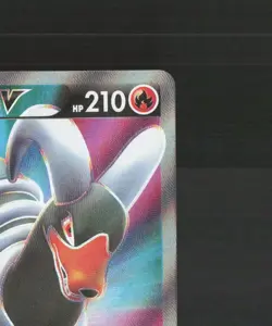 Houndoom V 178/189 Darkness Ablaze Full Art Ultra Rare Holo Pokemon Card NM - Image 4