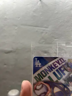 *IN HAND* LA Dodgers One Piece Night 2025 SGA Monkey D Luffy Promo Card EB02-010 - Image 2