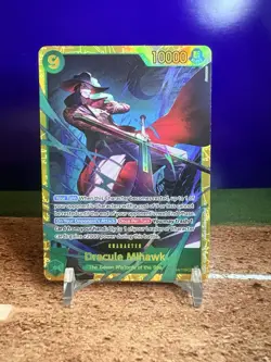 Dracule Mihawk OP14-119 SEC The Azure Sea's Seven - ONE PIECE Card Game English - Image 1