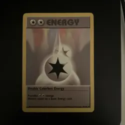 Pokemon TCG Double Colorless Energy Base Set Regular Card 096/102 - Image 1