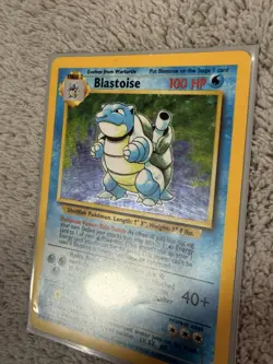 Pokemon Blastoise Base Set Holo Rare Card 2/102 1999 Wizards of the Coast - Image 3