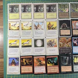 Old School Vintage Magic the Gathering Card Lot of 34 Cards Various Years VTG - Image 2