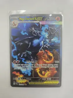 Mega Charizard X ex 125/094 SIR Phantasmal Flames Pokemon Card NM - Image 1