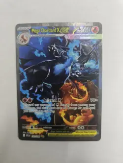 Mega Charizard X ex 125/094 SIR Phantasmal Flames Pokemon Card NM - Image 2