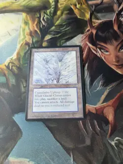 Magic the Gathering MTG Glacial Chasm (353) Ice Age LP - Image 1