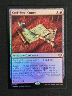 1x MTG Cori-Steel Cutter (Foil) - Tarkir: Dragonstorm (TDM) #103 - Magic - Image 1