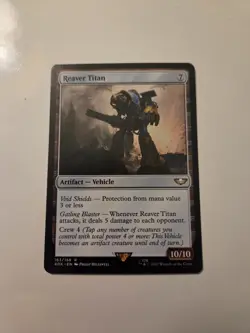 1x Reaver Titan NM-Mint, English Commander: Universes Beyond: Warhammer 40,000 M - Image 1