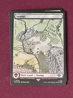 MTG [x1] Swamp 276 (Showcase Foil) LOTR: Tales of Middle Earth Magic - Image 1