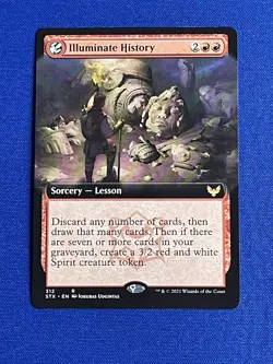 Illuminate History (extended art) - MTG Strixhaven School of Mages X1 - Image 1