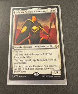 Hakoda, Selfless Commander - Avatar: the Last Airbender - NM - Rare - MTG - Image 1