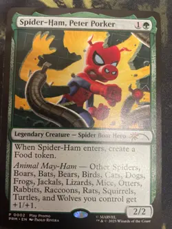 MTG - NM - Spider-Ham, Peter Porker - Play Promo - Marvel's Spider-Man - Image 1