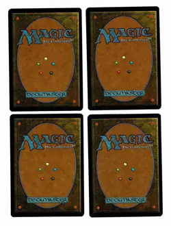 MTG 4x (NM) SWAMP Lands 4th Edition Magic the Gathering Wizards of the Coast - Image 2