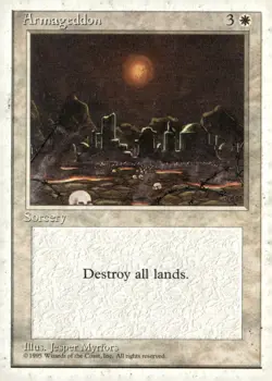 Fourth Edition #255 Armageddon - Image 1