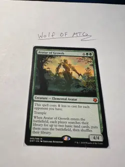 Avatar of Growth, #5, MtG, Game Night, Mythic, Near Mint - Image 1