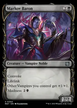 MTG Markov Baron (64/230) March of the Machine The Aftermath LP - Image 1