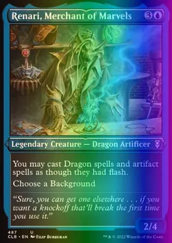 Renari, Merchant of Marvels (487/1080) CLB LP FOIL - Image 1