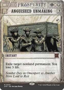MTG Anguished Unmaking - 35 / English / Near Mint - Image 1