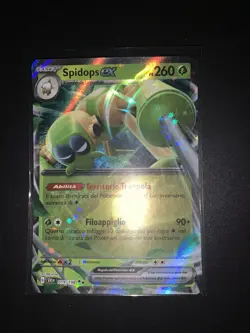Carta Pokemon Spidops Ex Ultra Rara 019/198 Scarlatto E Violetto - Image 1